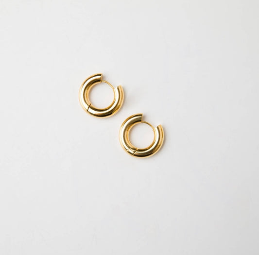 Classy Hoops - Gold